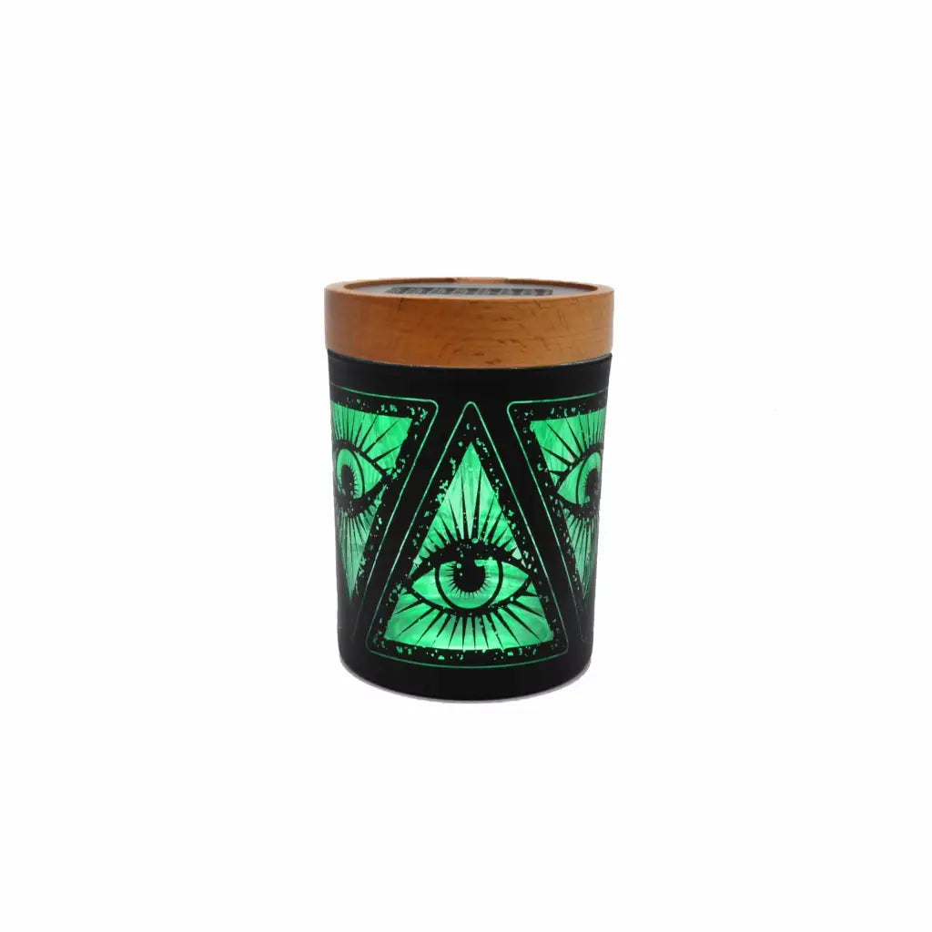 Illuminati Green Solestash - Stash Jar