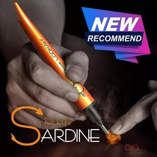 Lookah Sardine Hot Knife Electric Dab Tool - Orange