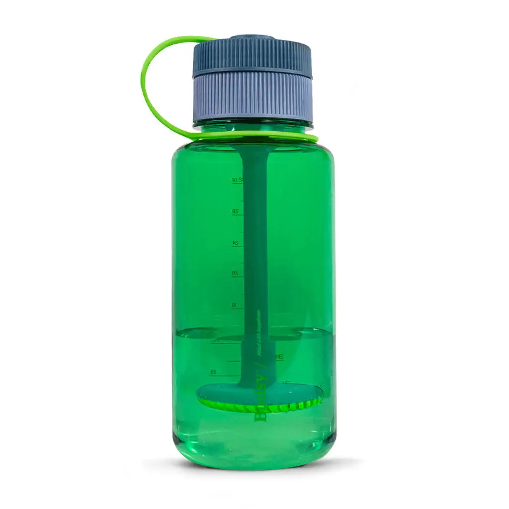 Puffco Budsy Water Bottle Pipe - Emerald - Bong