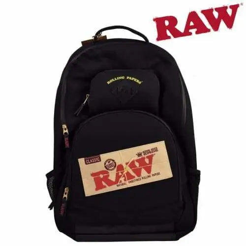 Raw Authentic x Rolling Papers Smell Proof Bakepack -