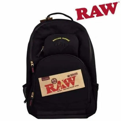 Raw Authentic x Rolling Papers Smell Proof Bakepack -