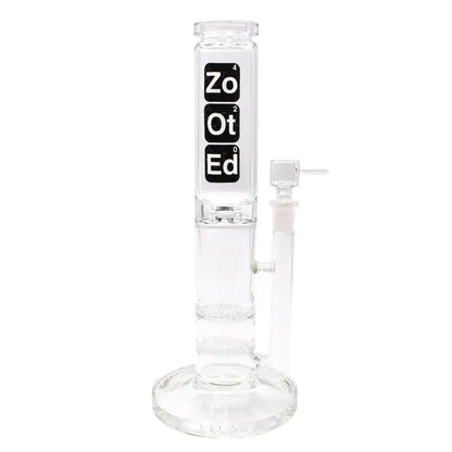 Zooted 12 Honeycomb Tube Water Pipe - Bong