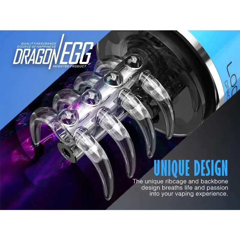 Lookah Dragon Egg E-rig Vaporizer - Portable