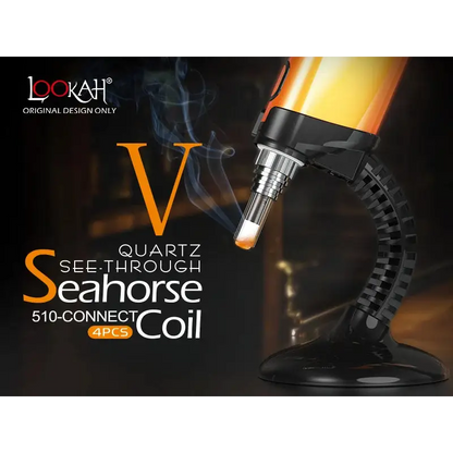 Lookah Seahorse Coil v - Quartz Coils 4-pack - Accessories