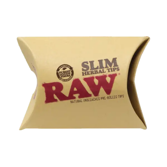 Raw Pre-rolled Slim Tips - 21 Piece Box